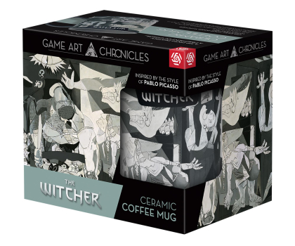 Kubek / pojemnik z gier Merch Kubek ceramiczny Game Art Chronicles The Witcher (Wiedźmin)